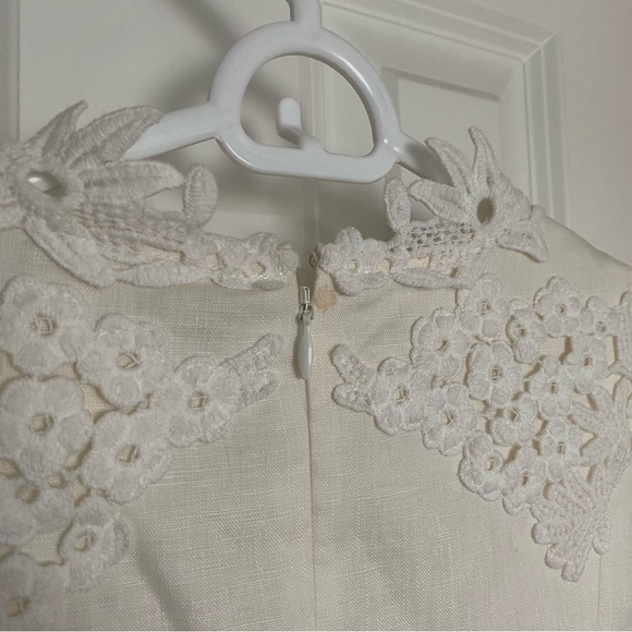 Anthropologie Corey Lynn Calter Lorient Linen Dress Size 6 Petite - Picture 7 of 8